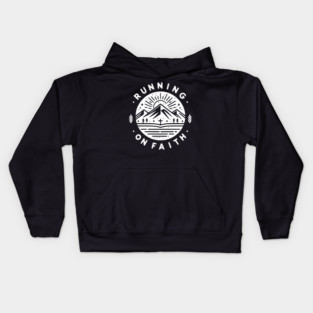 Running on Faith Kids Hoodie