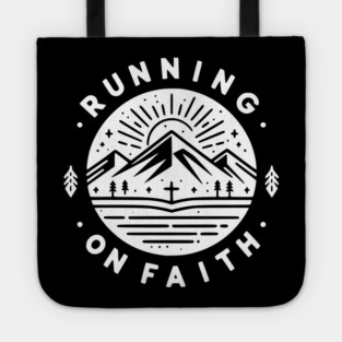 Running on Faith Tote