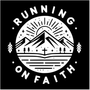 Running on Faith Posters and Art
