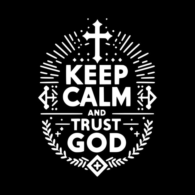 Keep Calm and Trust God by Frank Ring