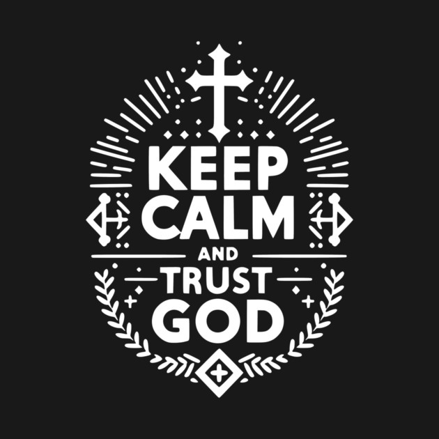 Keep Calm and Trust God by Frank Ring