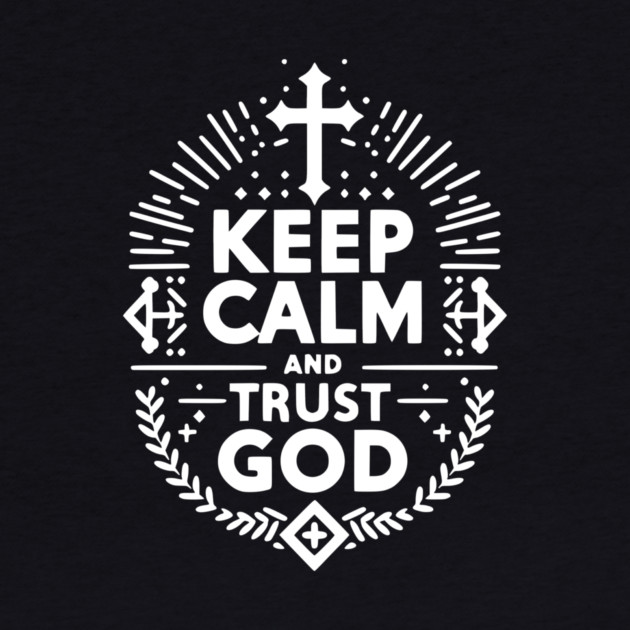 Keep Calm and Trust God by Frank Ring