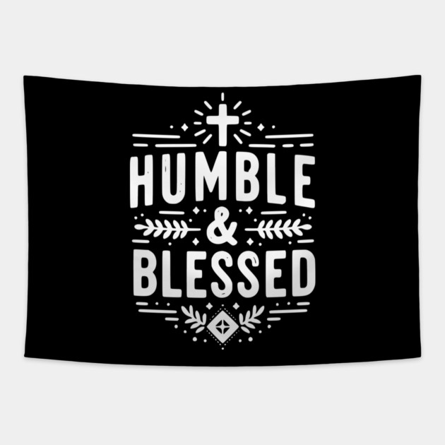Humble and Blessed Tapestry by Frank Ring