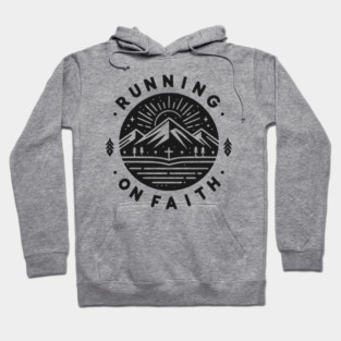 Running on Faith Hoodie