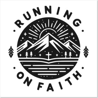 Running on Faith Posters and Art