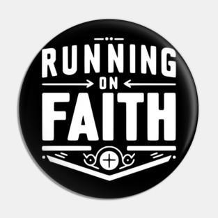 Running on Faith Pin