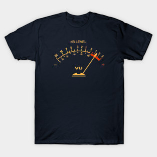 Vintage VU Meter T-Shirt