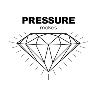 Pressure Makes Diamonds - for light shirts T-Shirt
