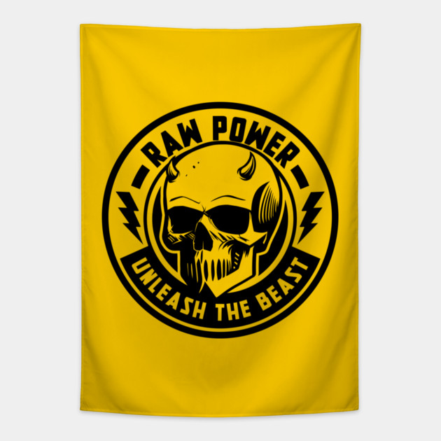 RAW POWER Tapestry by artslaves