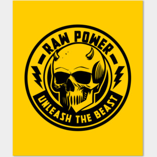 RAW POWER Posters and Art