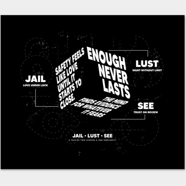 JAIL LUST SEE Wall Art by artslaves