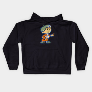 play drums play doh Kids Hoodie