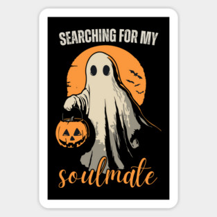 Cute Ghost - Halloween Special - Funny & Scary Magnet