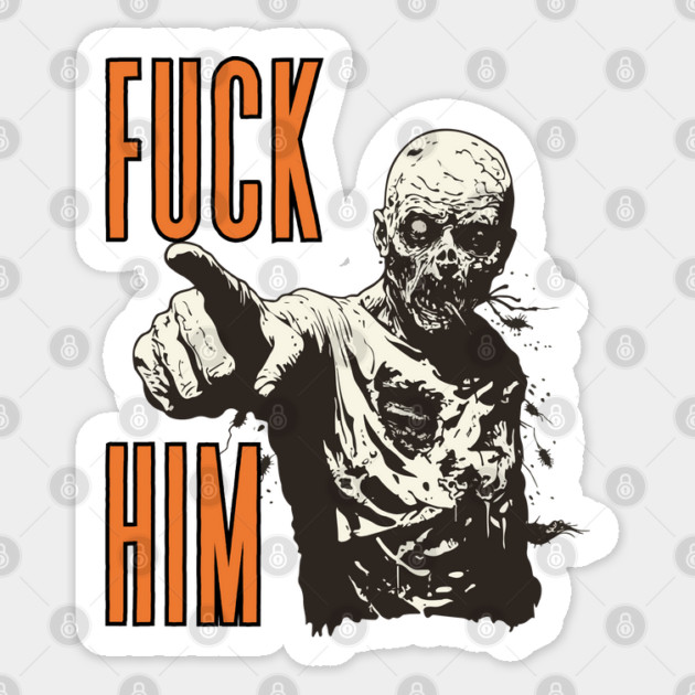 Angry Corpse - Halloween Special - Funny & Nasty Sticker by TuncGK