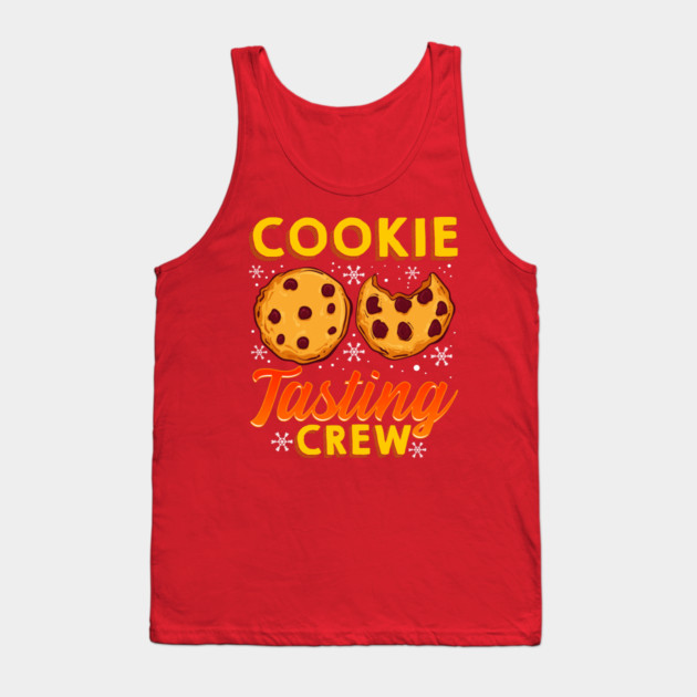 Cookie Tasting Crew Christmas Funny Tank Top by creative