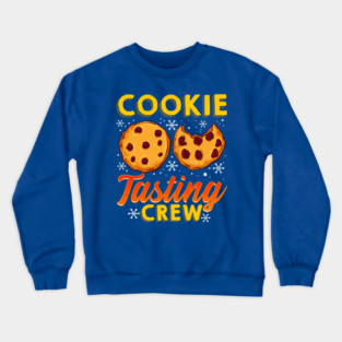 Cookie Tasting Crew Christmas Funny Crewneck Sweatshirt
