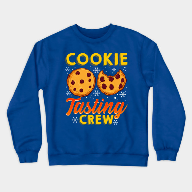 Cookie Tasting Crew Christmas Funny Crewneck Sweatshirt by creative