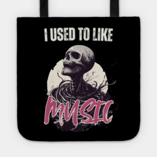 Existential Dread - Fear of Dead - Halloween Special Music Lovers Tote