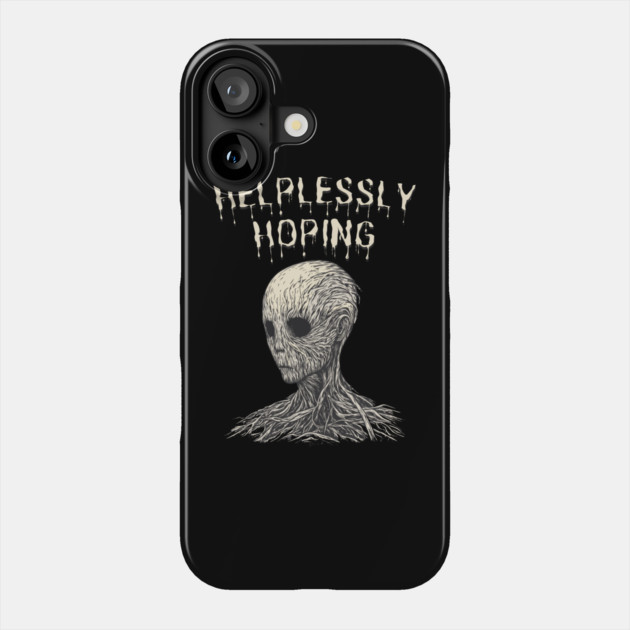 Sad Souls - Helplessly Hoping - Melancholic Emotions Phone Case by TuncGK