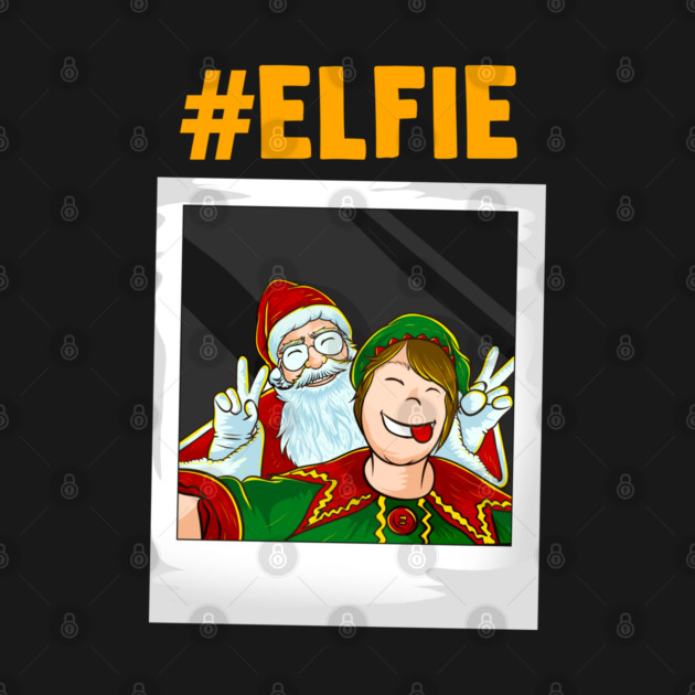 Let me take an #elfie selfie Christmas Funny by creative