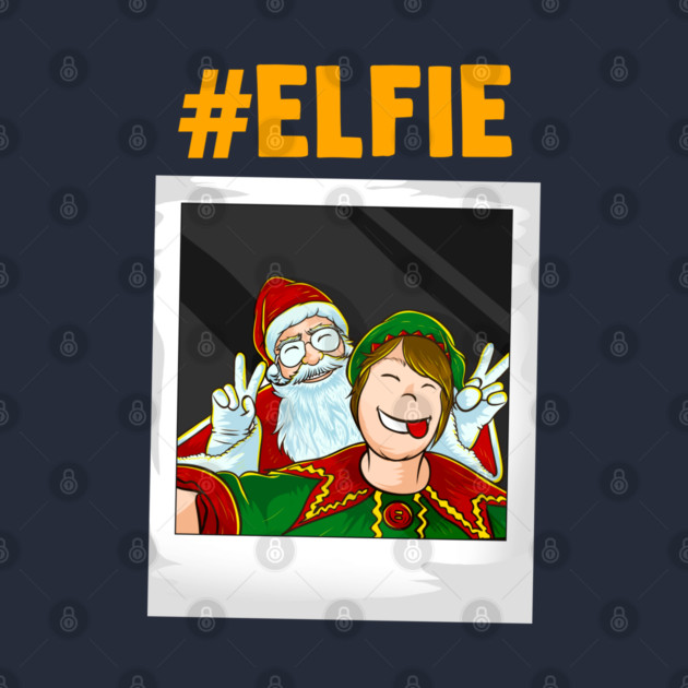 Let me take an #elfie selfie Christmas Funny by creative