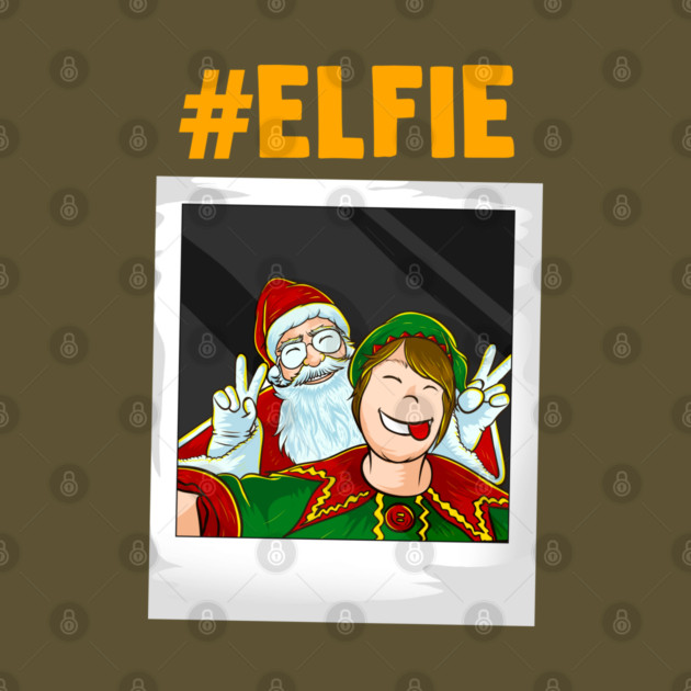 Let me take an #elfie selfie Christmas Funny by creative