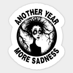 Depression - Halloween - Lonely & Sad Magnet