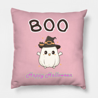 Cute Ghost - Halloween - Boo Pillow