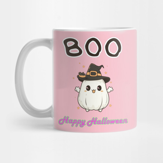 Cute Ghost - Halloween - Boo by TuncGK