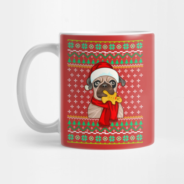 French Bulldog Ugly Christmas Sweater Funny Humor by creative