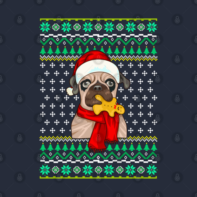 French Bulldog Ugly Christmas Sweater Funny Humor by creative