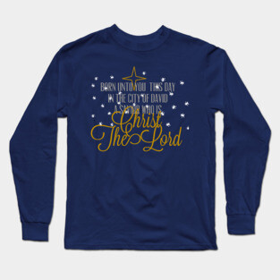 Christmas Scripture Gifts Long Sleeve T-Shirt