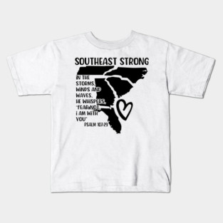 Southeast strong Hurricane Helene Appalachia Strong Kids T-Shirt