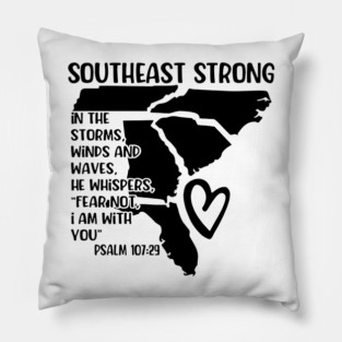 Southeast strong Hurricane Helene Appalachia Strong Pillow