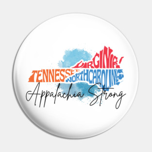 Hurricane Helene Virginia Tennessee North Carolina Appalachia Strong Pin