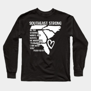 Southeast strong Hurricane Helene Appalachia Strong Long Sleeve T-Shirt