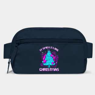 Retro Vaporwave XMAS Tree Bag