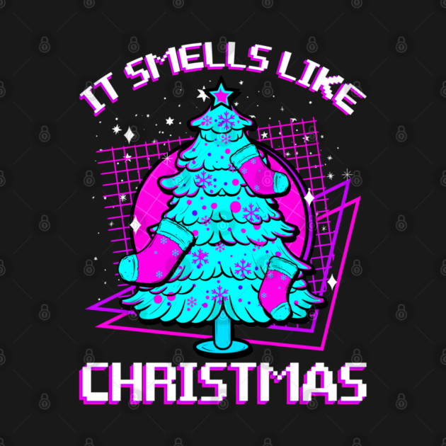 Retro Vaporwave XMAS Tree by creative