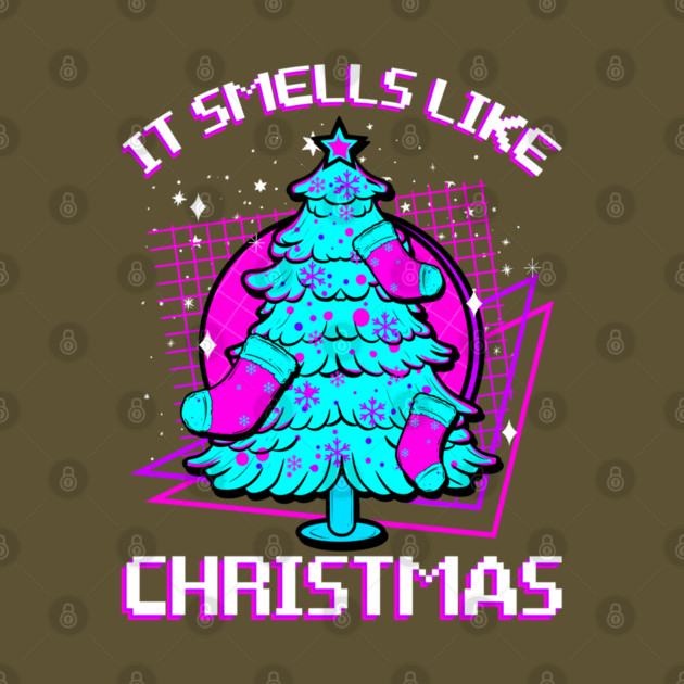 Retro Vaporwave XMAS Tree by creative