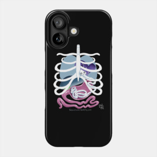 Terry the Tapeworm Phone Case