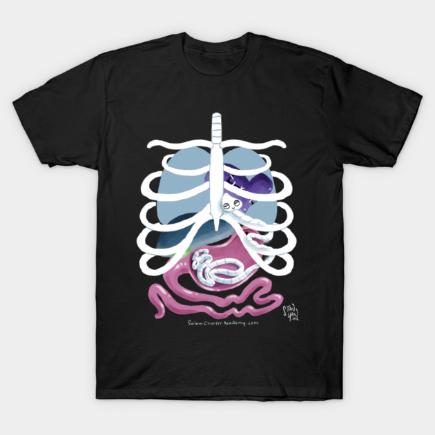 Terry the Tapeworm T-Shirt by zombicatures