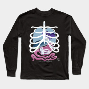 Terry the Tapeworm Long Sleeve T-Shirt