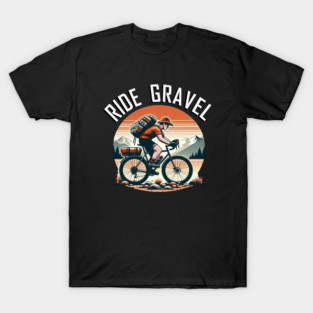 GRAVEL RIDE Adventure Cycling / Bikepacking T-Shirt