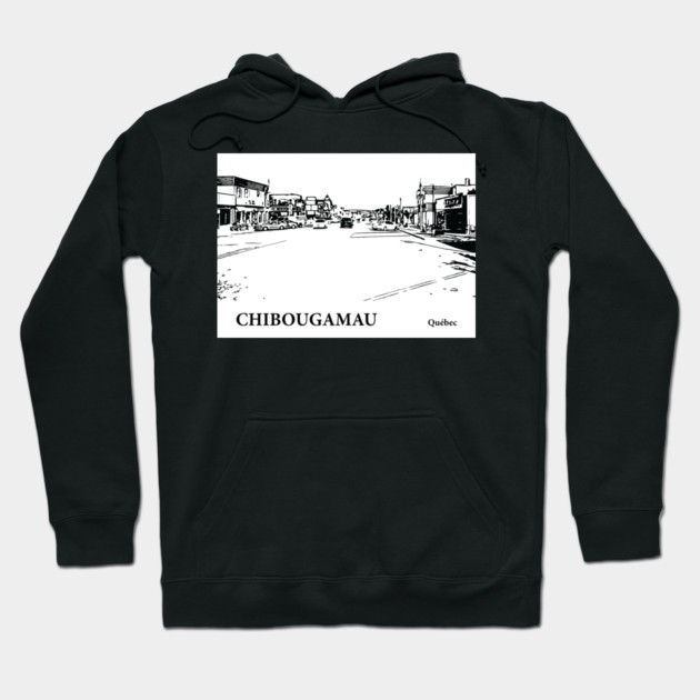 Chibougamau Québec Hoodie by Lakeric