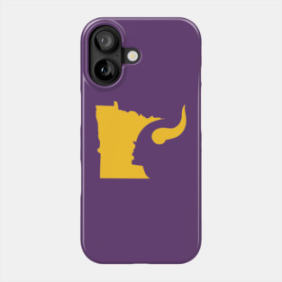 Minnesota vikings yellow Phone Case