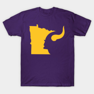 Minnesota vikings yellow T-Shirt