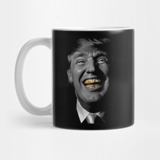 Donald Trump Gold Grill Mug