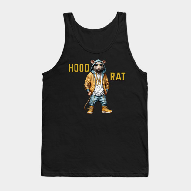 Hood Rat - Hip Hop Tank Top by UrbanLifeApparel