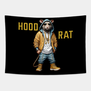 Hood Rat - Hip Hop Tapestry