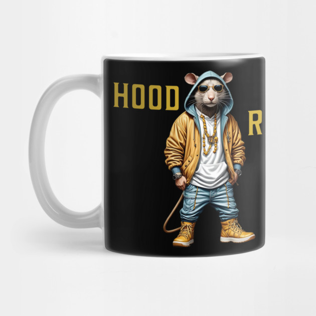 Hood Rat - Hip Hop by UrbanLifeApparel